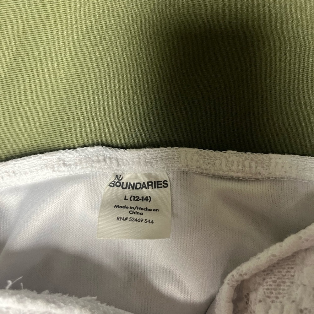 No Boundaries Classic White Tank Top